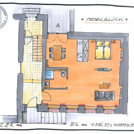 Appartement Moselloft Zeltingen-Rachtig Extérieur photo