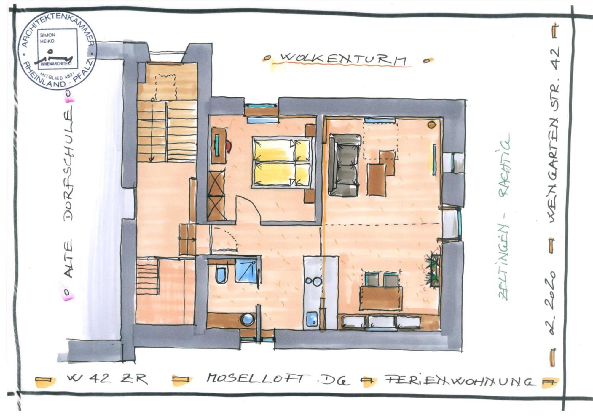 Appartement Moselloft Zeltingen-Rachtig Extérieur photo